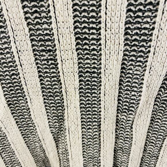 Arcadia Rustic Simplicity Men's Cotton Blend Striped Sweater Large - Picture 4 of 5